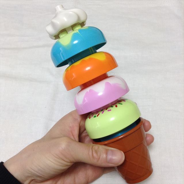 レゴ・デュプロ「アイスクリーム遊びセット」の遊び方一例