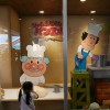 「神戸アンパンマンミュージアム」ジャムおじさんのパン工場の入口付近
