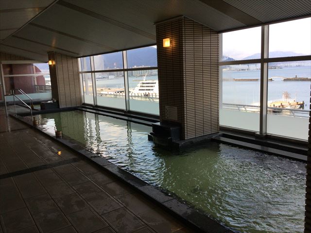 「琵琶湖ホテル」温泉、るりの湯