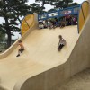 浜寺公園「北児童遊技場」角度のある滑り台