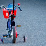 子供用自転車、補助輪付き