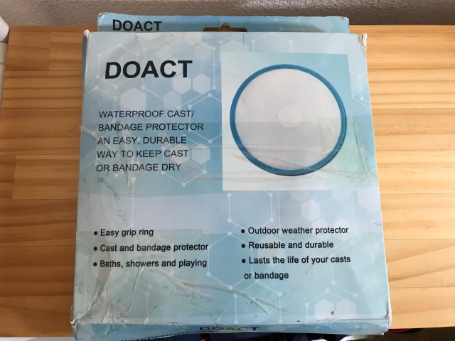 DOACT「防水包帯・ギプスカバー」パッケージ