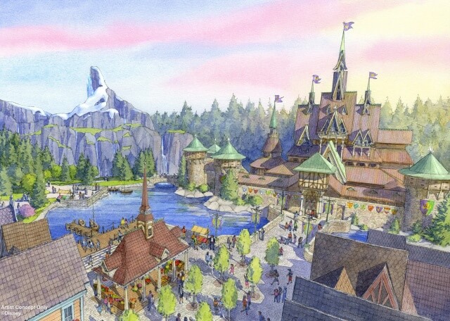 ファンタジースプリングス「アナと雪の女王」の世界「フローズンキングダム」