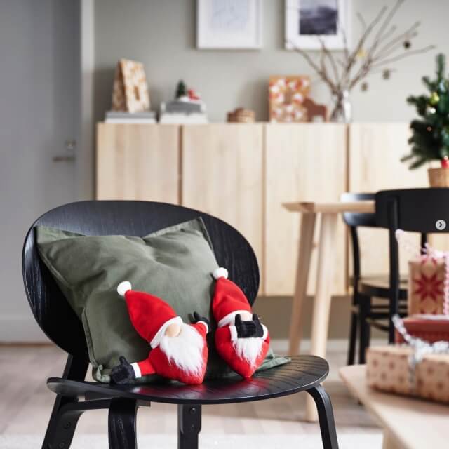 IKEA「クリスマス2021」サンタクロースのソフトトイ