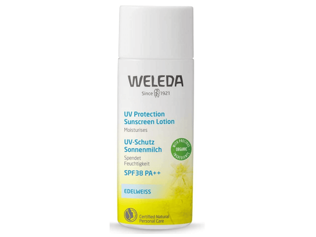 ヴェレダ（WELEDA）・エーデルワイスUVプロテクト（SPF38，PA++）